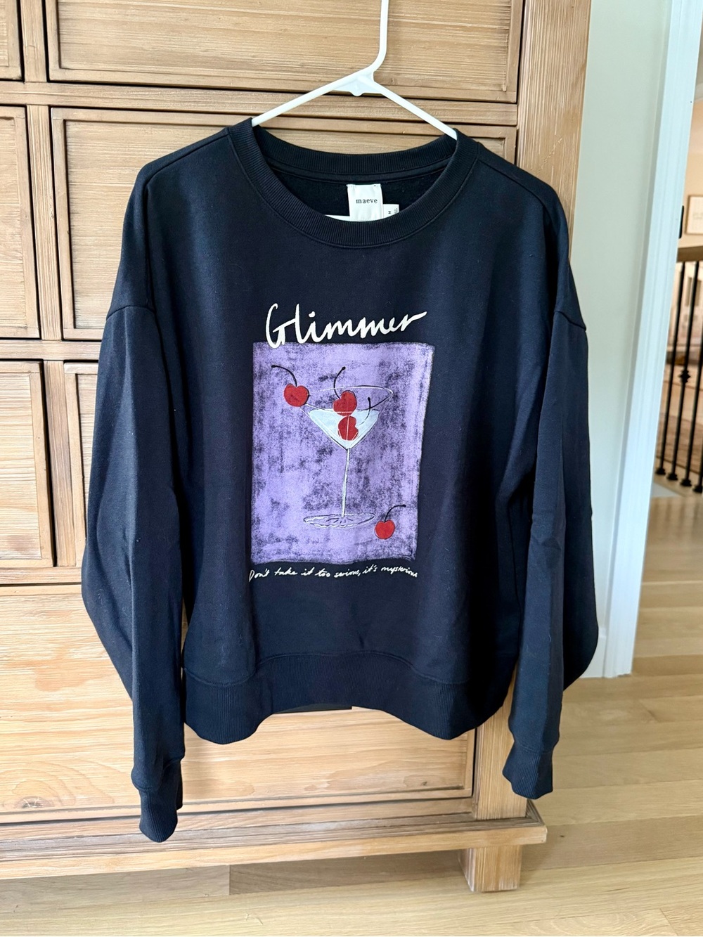 Anthropologie Maeve Natalia B Sweatshirt